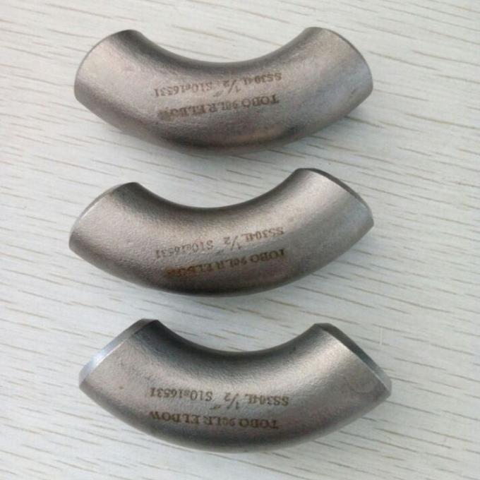 METAL B363-WPT12 SMLS LR BW ASME-B16.9 SCH80 1" Фитинги для труб из нержавеющей стали 90 длинного радиуса градуса локоть 0