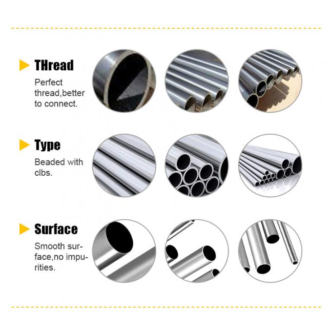 CuNi 90/10 труба ANSI B36.19 DN50 1.5MM ASTM B466 UNSCooper Никельная бесшовная стальная труба 1