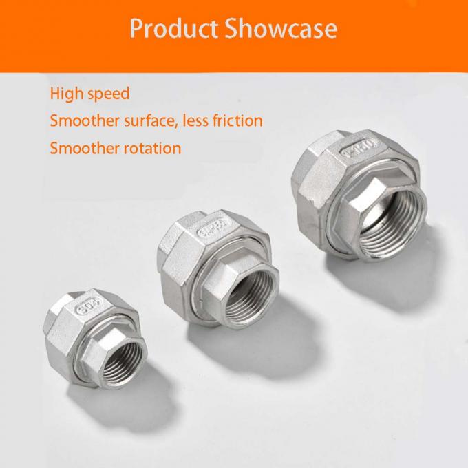 Metal CUNI Pipe Fittings Union UNS C71500 2 дюйма ASME/ANSI B16.9 4
