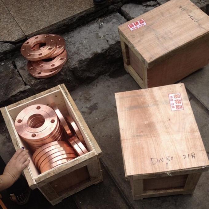 Медный никель 80/40 Металл Медный никель Фланцы для очков ASME/ANSI B16.47 10