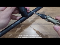 Multi подходящие алюминиевые крышки локтя снабжают штуцеры подкладкой трубы тройника