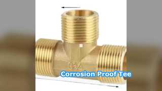 Медно-никелевые тройники с резьбой