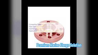CuNi 70 30 Weld Neck Flange Marine Grade Solution