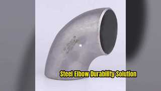 Стальное колено 90 градусов LR, бесшовное из углеродистой стали