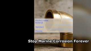 ASTM B466 C70600 Решение для морских труб из медно-никелевого колена
