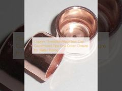 Изготовленные на заказ заглушки для труб с медной резьбой для безопасного водопровода