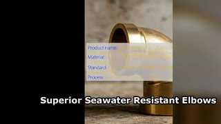 ASTM B466 C70600 90 10 Колено CuNi для систем морской воды