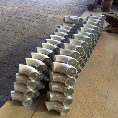 Butt Welding Fittings EEMUA 146 C70600 CuNi 9010 Copper Nickel Elbow BW LR 45 / 90 Degree