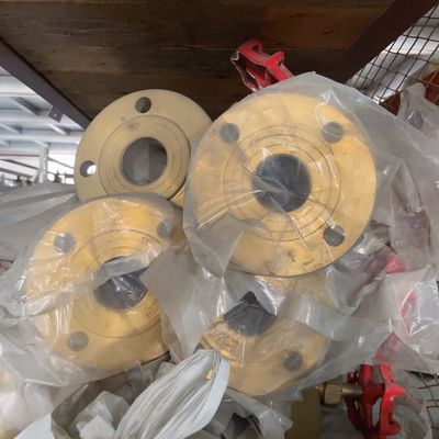 Round Copper Nickel Flange Include Types Of Plate / Loose Plate / Blind / WN / Hubbed