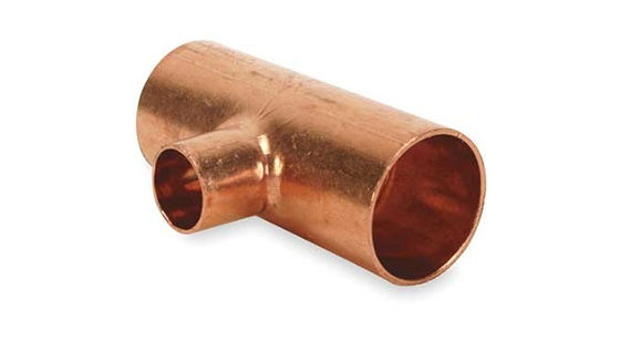 Water Treatment Reducing Tee with Max Temperature Rating of 400°F