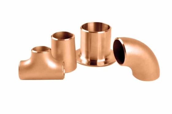 Copper Nickel Lap Joint Stub End Long / Short Pattern Welded With Flange Nipple
