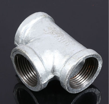 Customized Copper Nickel Threaded Equal Tee Fittings for Industrial Piping Systems