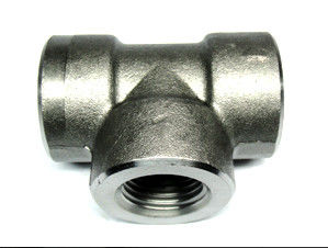 Customized Copper Nickel Threaded Equal Tee Fittings for Industrial Piping Systems