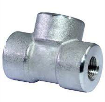 Steel Pipe Fitting Reducing Tee Fitting with 3000 Psi Pressure Rating 1/2 -Customized