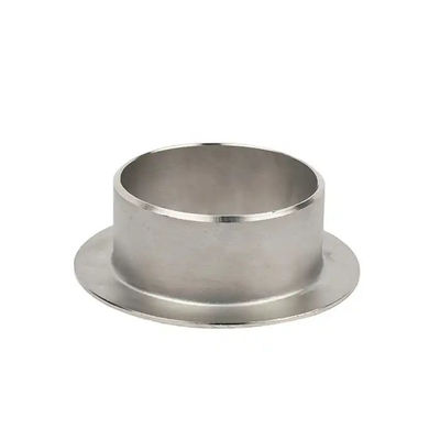 Copper Nickel Lap Joint Stub End Long / Short Pattern Welded With Flange Nipple