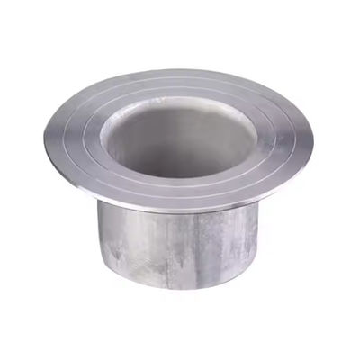Copper Nickel Lap Joint Stub End Long / Short Pattern Welded With Flange Nipple