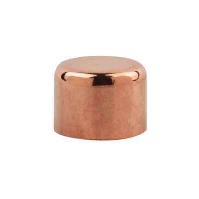 Cupro Nickel 90/10 Cap Pipe Fitting Leak-Proof Solder End Corrosion Resistant Marine Grade