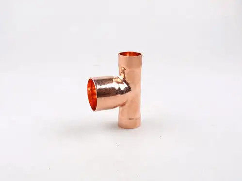 Metal RED Tee UNS C71500 SMLS Copper Nickle Butt Welding Pipe Fittings