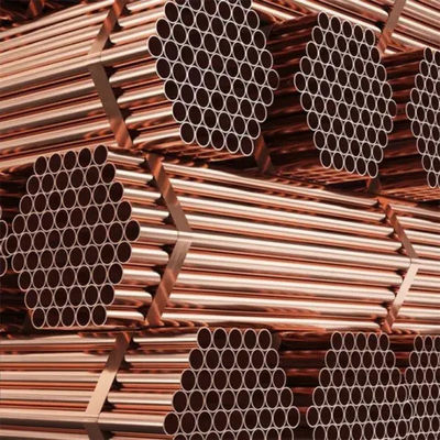 Anodized Polished Copper Nickel Tubing Custom Length ASTM B111 Package for Precise Outer Diameter