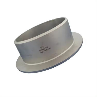 Copper Nickel Lap Joint Stub End Long / Short Pattern Welded With Flange Nipple
