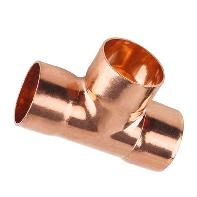 Customized Copper Nickel Threaded Equal Tee Fittings for Industrial Piping Systems