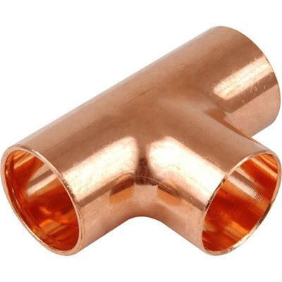 CuNi 70/30 Медно-никелевый тройник ASME B16.9 1/2"-24" для морского судостроения