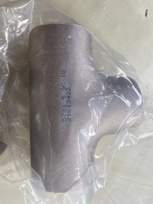 Тройник CuNi цели UNS C71500 SMLS DN 200x100 9010 3 штуцеров сварки встык х 2.5mm