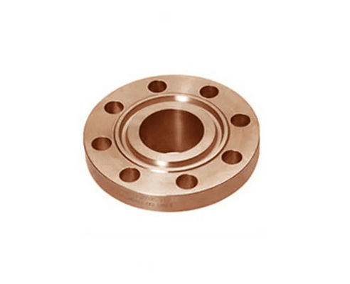 ASME B16.9 Welding Flanged Copper Nickel Flange with Zinc Plated Surface