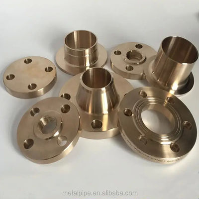 ASTM B466 Медь Никель UNS C70600 Слипы на фланцевые соединители для трубопроводной системы