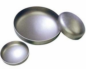 ASME SB466 Copper Nickel Pipe Fittings Caps 1/2"-4" Customized Welding for Pipe Industry