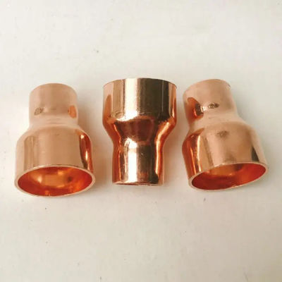 Quick-Install Brass Reducer Coupling, No-Solder Fitting for Copper Pipe Plumbing