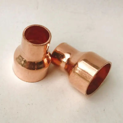 Quick-Install Brass Reducer Coupling, No-Solder Fitting for Copper Pipe Plumbing