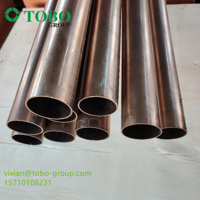 Customized Length Copper Nickel Pipe with Good Formability and Machinability CuNi Tube