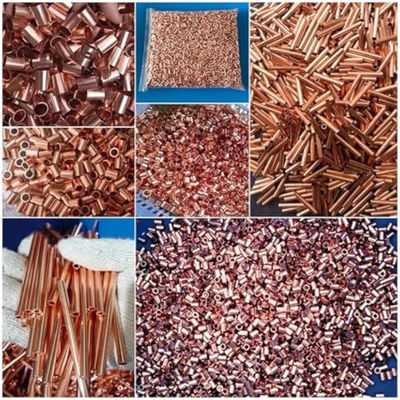 Seamless C70600 Copper Nickel Pipe High Corrosion Resistance Good Heat Treatable Tube