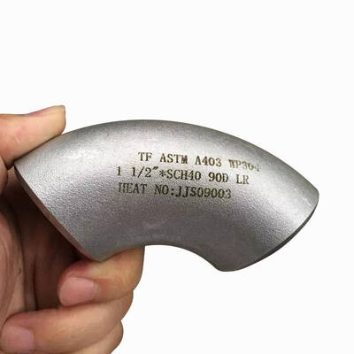 Медно-никелевое колено с резьбой радиуса 1,5D – ASTM B466M