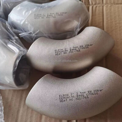 Erosion Resistant CuNi 70/30 Threaded Elbow, NPT 90° For Pipe Fitting Marine Use
