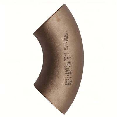 CUNI ASTM B466 UNS C70600 1.5D 90° 3' 10Bar локоть ASME B16.9