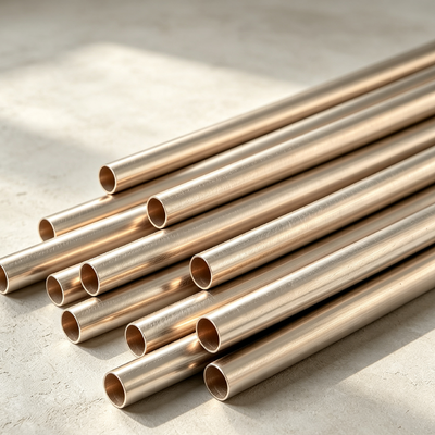 ASTM B111 UNS C71500 Copper Nickel Seamless Pipe OD 1/2"-12" Corrosion Resistant Condenser & Boiler Tube